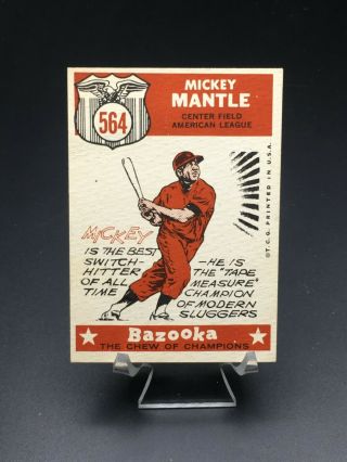 1959 TOPPS BASEBALL MICKEY MANTLE ALL STAR HOF VG/VG - EX 564 YORK YANKEES 2