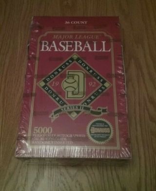 1992 Donruss Series 2 Baseball Box