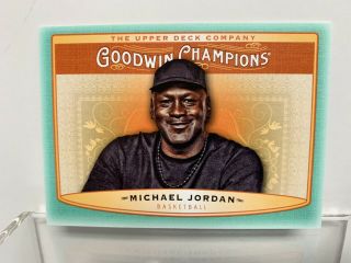 2019 Goodwin Champions Turquoise Michael Jordan 51 Walmart Retail Exclusive Sp