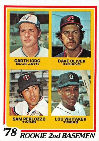 1978 Topps Rookie 2nd Basement (whitaker Rc) 704 Ex P2s - 4754