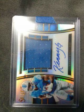 Kenny Golladay 2017 Panini Select Rc Auto Jersey Relic Lions 37/99