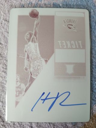 2018 - 19 Optic Contenders Hamidou Diallo On Card Auto Rookie Ticket 1/1 Autograph