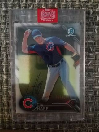 2019 Topps Archives Signature Ian Happ Cubs 6/13