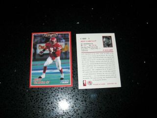 Cfl Jeff Garcia (san Jose State) 1996 Jogo Card 1