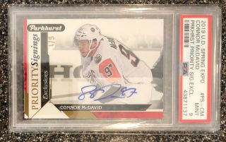 2019 U.  D.  Spring Expo Parkhurst Priority Signings Exclusives 1/3 Connor Mcdavid