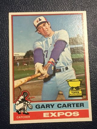 1976 Topps Gary Carter 441 Montreal Expos