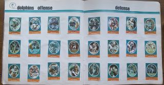 1972 Sunoco NFL ACTION 48 Pages Stamp Album - COMPLETE SET -. 3