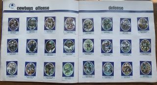 1972 Sunoco NFL ACTION 48 Pages Stamp Album - COMPLETE SET -. 4