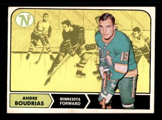 Andre Boudrias Rc 68 - 69 O - Pee - Chee 1968 - 69 No 53 Exmint,  13414
