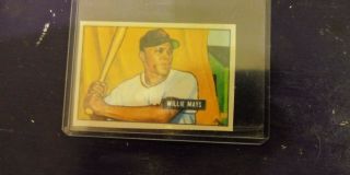 1951 Bowman 305 Willie Mays