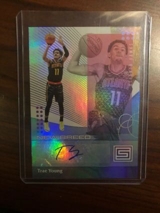 2018 - 2019 Trae Young Status Breed Autograph
