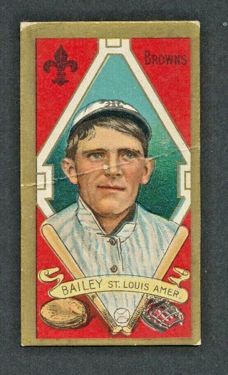 1911 T205 William Bailey - Honest Long Cut Tobacco Card
