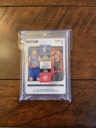 2018 - 19 Panini Contenders Basketball Luka Doncic Trae Young Rookie Dual Jersey 2