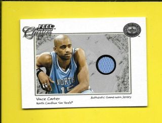 D8464 Vince Carter 2001 Greats Of Game The Feel The Game Classics Jersey