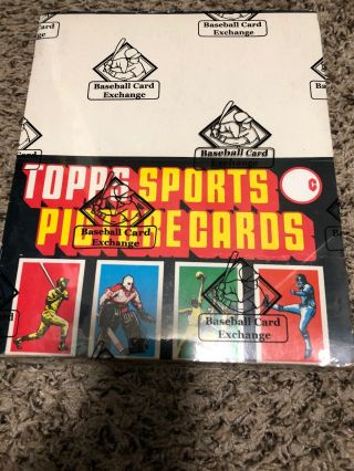 1984 Topps Baseball Grocery Rack Pack Box Bbce 24 Rack Packs