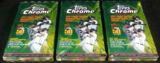 2001 Topps Chrome Series 2 Baseball Box Albert Pujols Rookie Rc Card Psa 10 Bgs