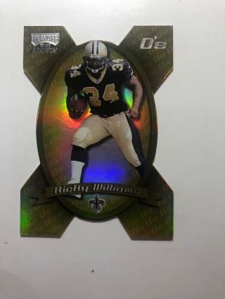 1999 Playoff Momentum Ssd Gold O’s Ricky Williams 03/25