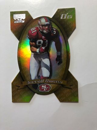 1999 Playoff Momentum Ssd Gold O’s Terrell Owens 06/25
