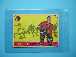 1968/69 O - Pee - Chee Nhl Hockey Card 16 Bobby Hull Fr/gd 68/69 Opc