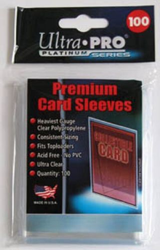 1000 Ultra Pro Premium Penny Card Sleeves Acid No Pvc