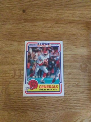 1984 Topps Usfl Football Complete Set 1 - 132 - Young Kelly Walker White Rc