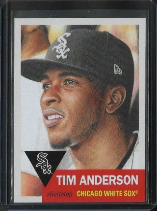 2019 Topps Living Set 213 Tim Anderson Chicago White Sox 2619 Printed