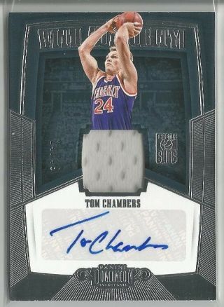2018 - 19 Dominion With Authority Tom Chambers Jersey Auto 24/49 Jersey Number