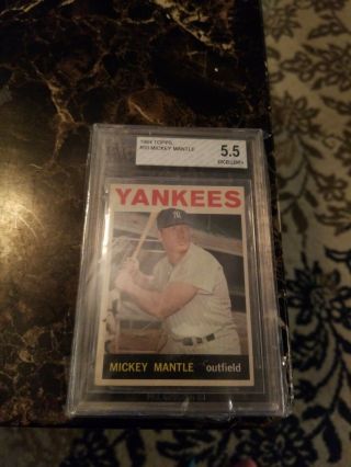 1964 Topps 50 Mickey Mantle Bvg 5.  5,