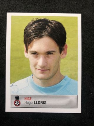 2006 Panini Foot France Rookie Sticker Hugo Lloris Tottenham Star Hard To Find