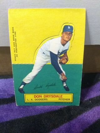 1964 Topps Stand - Ups.  Don Drysdale Sp.  Pictured.