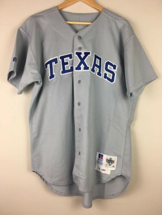 Authentic 1992 Team Issued Texas Rangers Jersey Guzman 23 Size 46