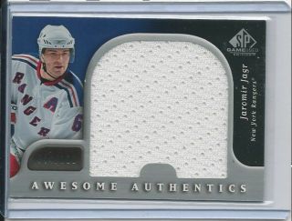 Jaromir Jagr 2005 - 06 Sp Game Awesome Authentics Card Aa - Jj /100