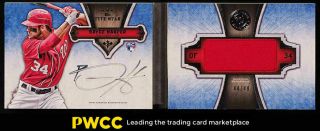 2012 Topps Five Star Book Jumbo Bryce Harper Rookie Rc Auto Patch /49 (pwcc)