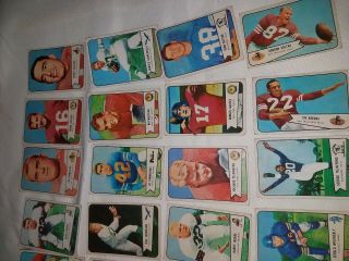 Over 100 1954 Bowman Football Cards 7