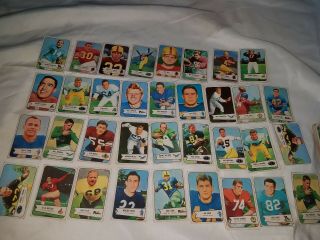 Over 100 1954 Bowman Football Cards 8