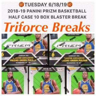 Phoenix Suns 2018 - 19 Panini Prizm Basketball 1/2 Case 10box Blaster Break