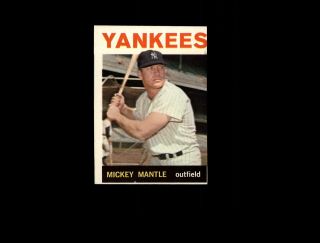 1964 Topps 50 Mickey Mantle Poor D866813