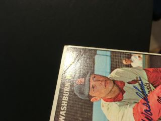 Ray Washburn Cardinals Signed 1967 Topps baseball Card 92 Auto Autograph 2 5
