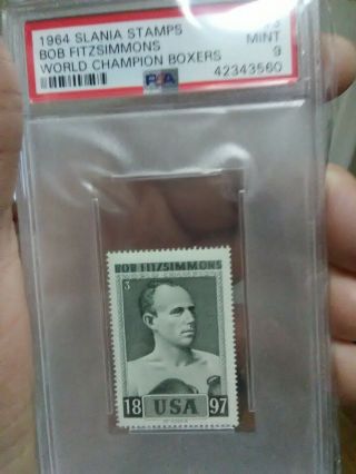 1964 Slania Stamps 1 J.  Sullivan Psa 9 Fresh Grade May 2019