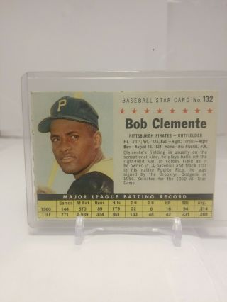 (8) Orig 1961 POST CEREAL Baseball Cards Mantle,  Clemente,  Aaron,  Berra,  Maris,  Mays. 4