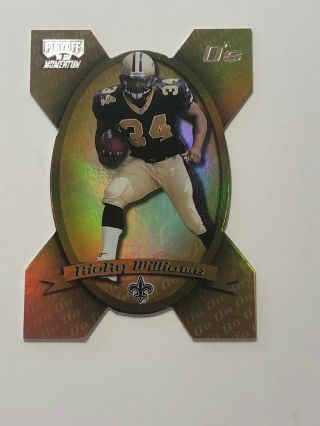 1999 Playoff Momentum Ssd Gold O’s Ricky Williams 17/25