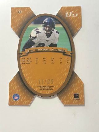 1999 Playoff Momentum SSD Gold O’s Jermaine Lewis 17/25 2
