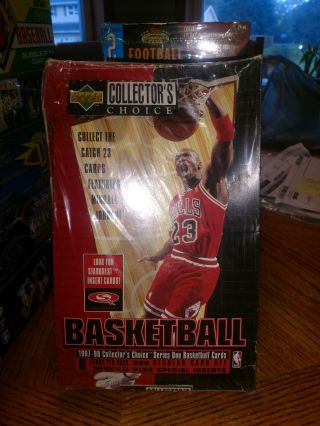 1997 - 98 Upper Deck Collectors Choice Basketball.  36 Packs