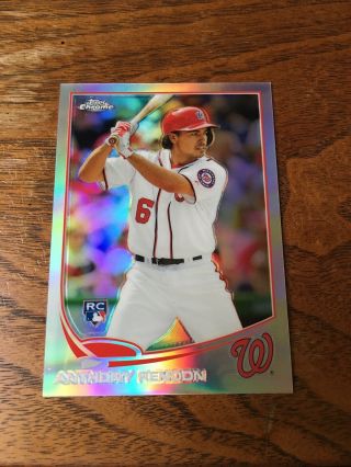 Anthony Rendon 2013 Topps Chrome Refractor Rc Rookie Washington Nationals