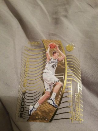 2016 Panini Clear Vision Dirk Nowitzki Rookie Revision /10