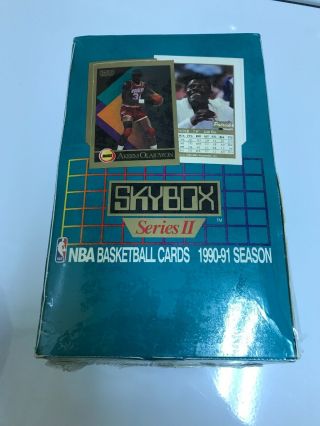 Skybox Series Ii Basketball Collector Hobby Card 90 - 91 Season Vtg 90s