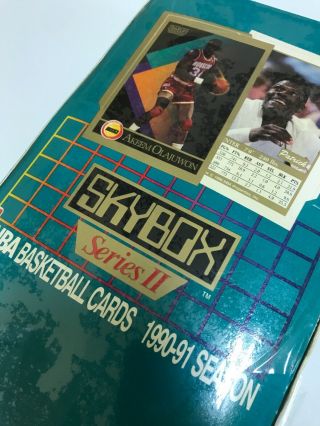 Skybox Series II Basketball Collector Hobby Card 90 - 91 Season Vtg 90s 5