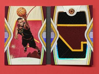 2018 Opulence Nba Finals Game - Worn Jumbo Patch Booklet Roendy Hood 2/5 Game 3（l）