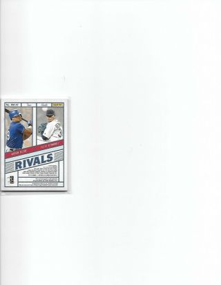 NASTY BELTRE / KING FELIX 2019 LEATHER & LUMBER RIVALS DUAL PATCHES SSP 18/25 2
