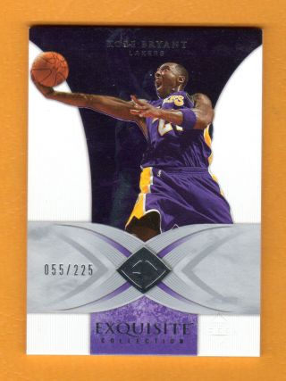 Kobe Bryant 2006 - 07 Ud Upper Deck Exquisite Base Sp / 225 Los Angeles Lakers